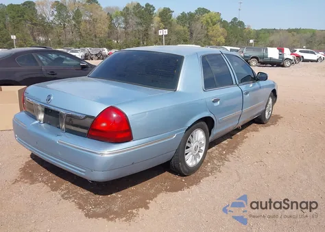 2008 Mercury Grand Marquis Ls z USA, uszkodzony, nr VIN 2MEFM75VX8X656844